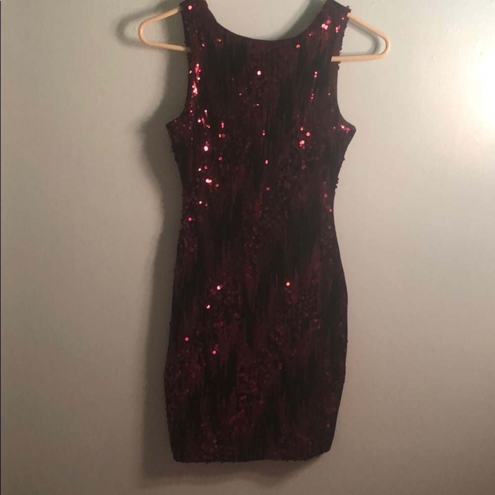 Maroon Bodycon dress size XS
